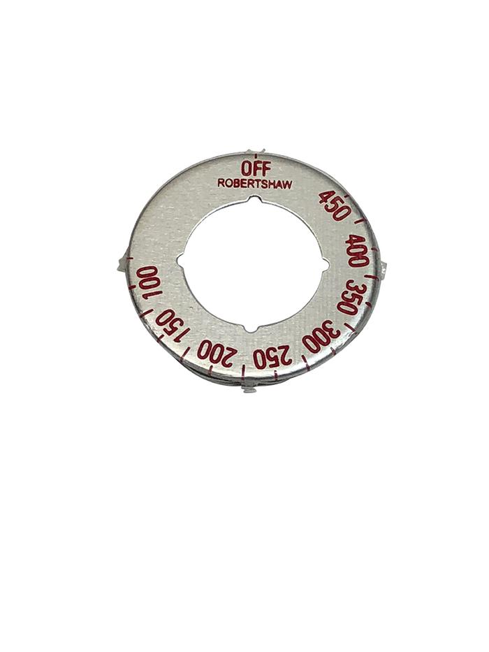 4590-495<br/>Electric T-Stat Knob Overlay<br/>100-450F