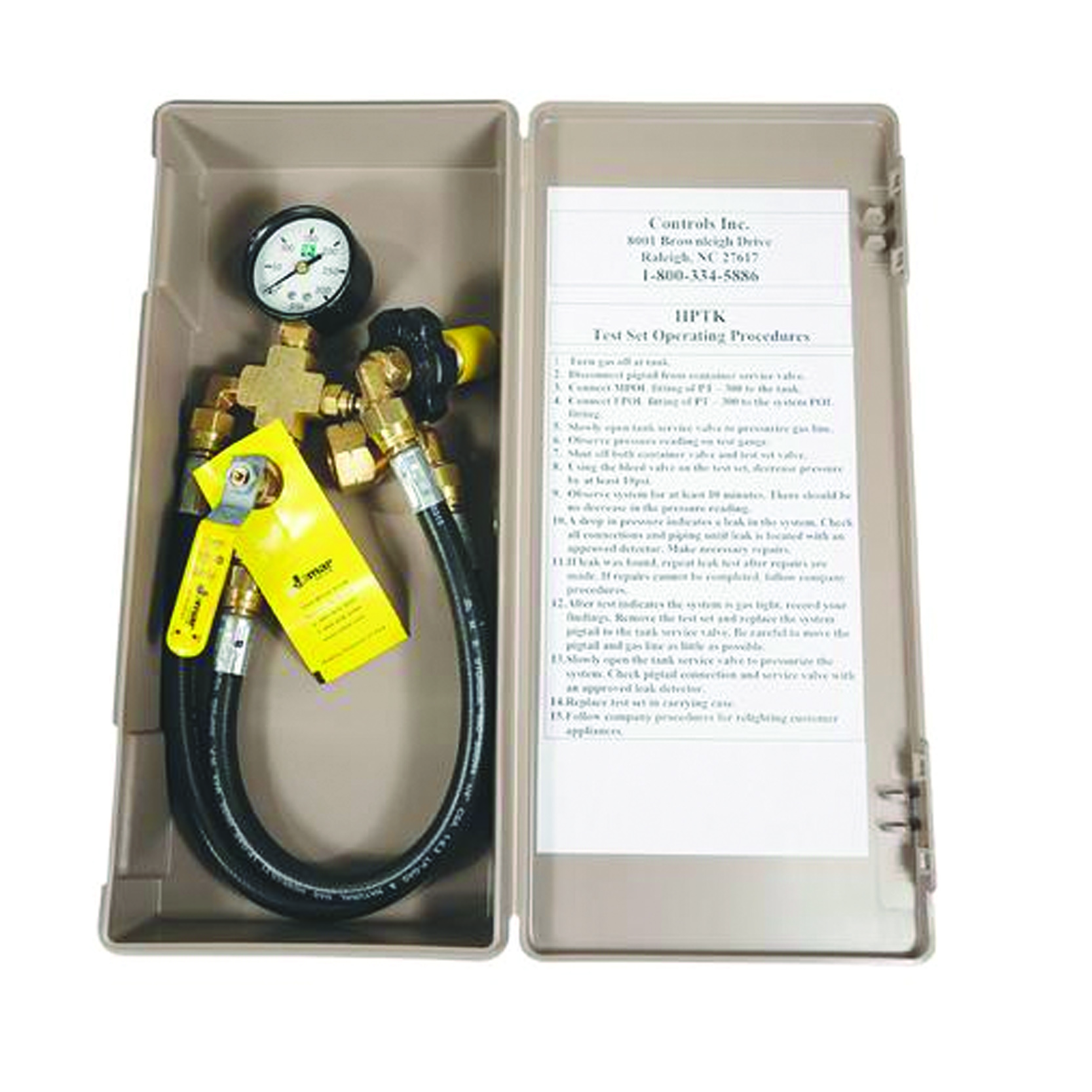 HPTK<br/>High Pressure Test Kit<br/>Up to 300 PSI